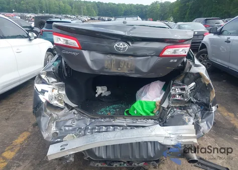 2013 Toyota Camry Se из США, поврежденный, VIN 4T1BF1FK1DU720911